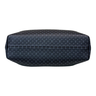 Louis Vuitton Black Calfskin Nanogram Monogram Clutch