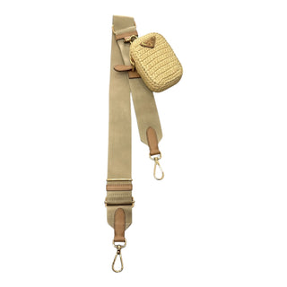 Prada Raffia Belt Bag / Waist Pouch