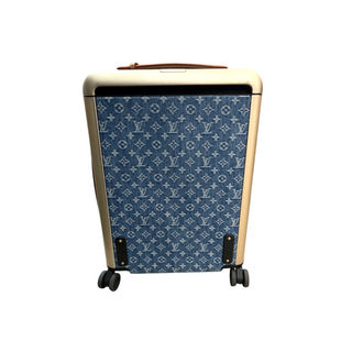 Louis Vuitton Blue Monogram Denim Horizon Rolling Cabin Suitcase