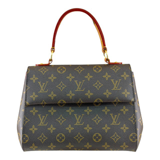 Louis Vuitton Monogram Cluny BB Bag Bordeaux with Fuchsia Interior