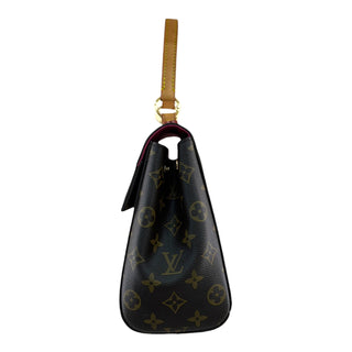 Louis Vuitton Monogram Cluny BB Bag Bordeaux with Fuchsia Interior