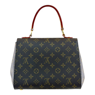 Louis Vuitton Monogram Cluny BB Bag Bordeaux with Fuchsia Interior