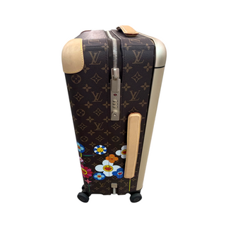 Louis Vuitton Brown Monogram Takashi Murakami Flower Rolling Cabin Suitcase