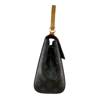 Louis Vuitton Monogram Cluny BB Bag Bordeaux with Fuchsia Interior