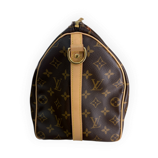 Louis Vuitton Brown Monogram Canvas Speedy Bandoulière 35 Bag