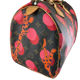 Louis Vuitton Limited Edition Monogram Ramages Speedy 30 Grenade