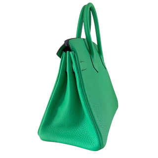 Hermès Birkin 25 Vert Comics Togo Leather Palladium Hardware