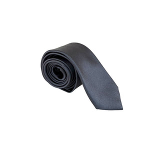 Chanel Slate Blue Silk Classic Tie
