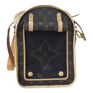 Louis Vuitton Sac Chien 50 Monogram Canvas Pet Carrier