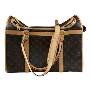 Louis Vuitton Sac Chien 50 Monogram Canvas Pet Carrier