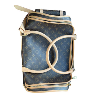 Louis Vuitton Sac Chien 50 Monogram Canvas Pet Carrier