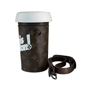 Louis Vuitton Monogram Cup Holder / Bottle Carrier