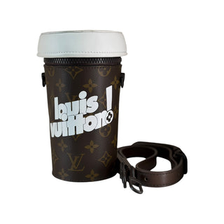 Louis Vuitton Monogram Cup Holder / Bottle Carrier