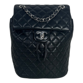 Chanel Black Quilted Urban Spirit Backpack