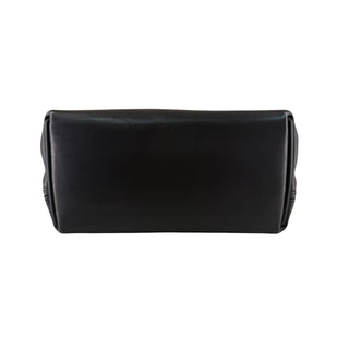 Hermès 24/24 Black Leather Bag With Gold-Tone Hardware.