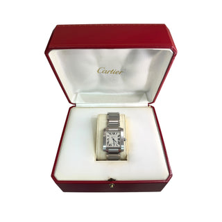 Cartier Tank Française Stainless Steel Automatic Watch