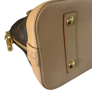 Louis Vuitton Alma PM Monogram Canvas Handbag