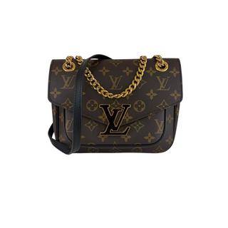Louis Vuitton Passy Monogram Canvas Chain Shoulder Bag