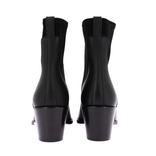 Christian Dior Black Leather Star Boots