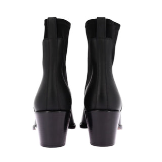 Christian Dior Black Leather Star Boots