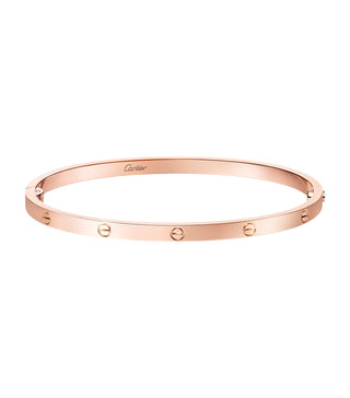 Cartier 18K Rose Gold Small Love Bracelet