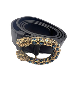 GUCCI SNAKE LOGO BELT