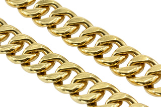 Chanel Gold Horseshoe Faux Pearl Medallion Heavy Chain Belt/Necklace