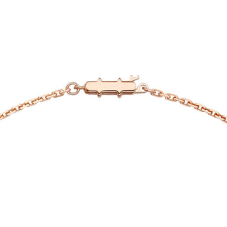 Cartier 18ct Rose Gold Love Diamond Paved Necklace