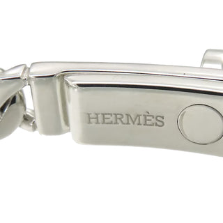 Hermès Kelly Gourmette Sterling Silver Bracelet