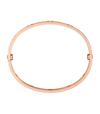 Cartier Love 18ct Rose Gold & 10 Brilliant-Cut Diamond Bracelet