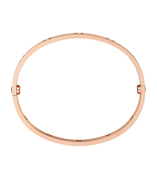 Cartier Love 18ct Rose Gold & 10 Brilliant-Cut Diamond Bracelet