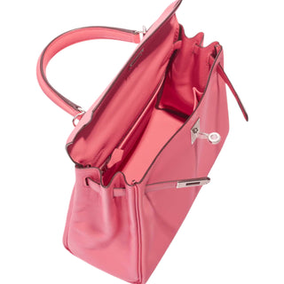 Hermès Kelly 25 Rose Azalée Swift Leather With Palladium Hardware