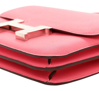 Hermes Rose Azalee Swift Constance 18 PHW