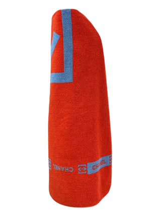 Chanel Iconic Two-Tone Red & Blue Towel