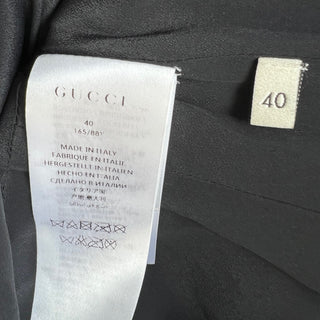 Gucci AW16 Silk Embroidered Dress