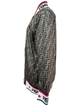 Fendi Logo Reversible Puffer Jacket