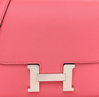 Hermes Rose Azalee Swift Constance 18 PHW