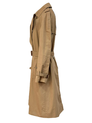 Gucci Beige Cat Embroidered Trench Coat