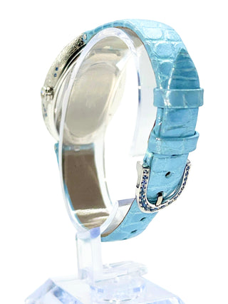 Tiffany Blue Dragonfly Diamond & Sapphire Cocktail Watch