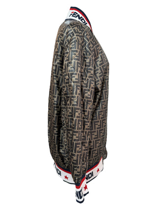 Fendi Logo Reversible Puffer Jacket