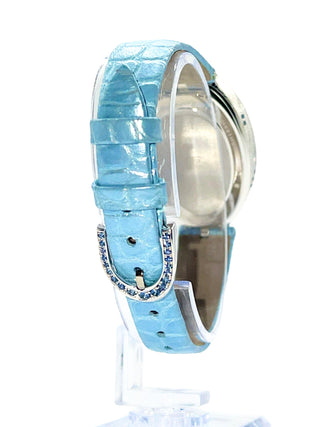 Tiffany Blue Dragonfly Diamond & Sapphire Cocktail Watch