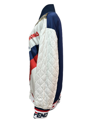 Fendi Logo Reversible Puffer Jacket