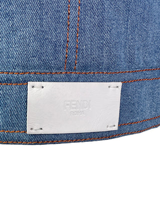 Fendi Reversible Mink Fur/Denim Jacket