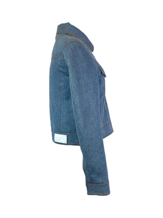 Fendi Reversible Mink Fur/Denim Jacket