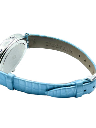 Tiffany Blue Dragonfly Diamond & Sapphire Cocktail Watch