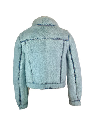 Fendi Reversible Mink Fur/Denim Jacket