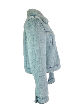 Fendi Reversible Mink Fur/Denim Jacket