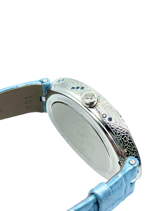 Tiffany Blue Dragonfly Diamond & Sapphire Cocktail Watch