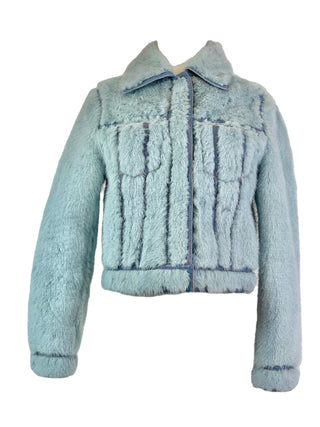 Fendi Reversible Mink Fur/Denim Jacket