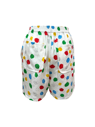 Louis Vuitton x Yayoi Kusama Painted Dots Silk Shorts